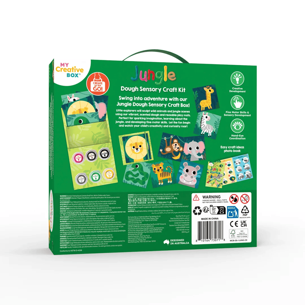 My Creative Box Jungle Dough Activity Box