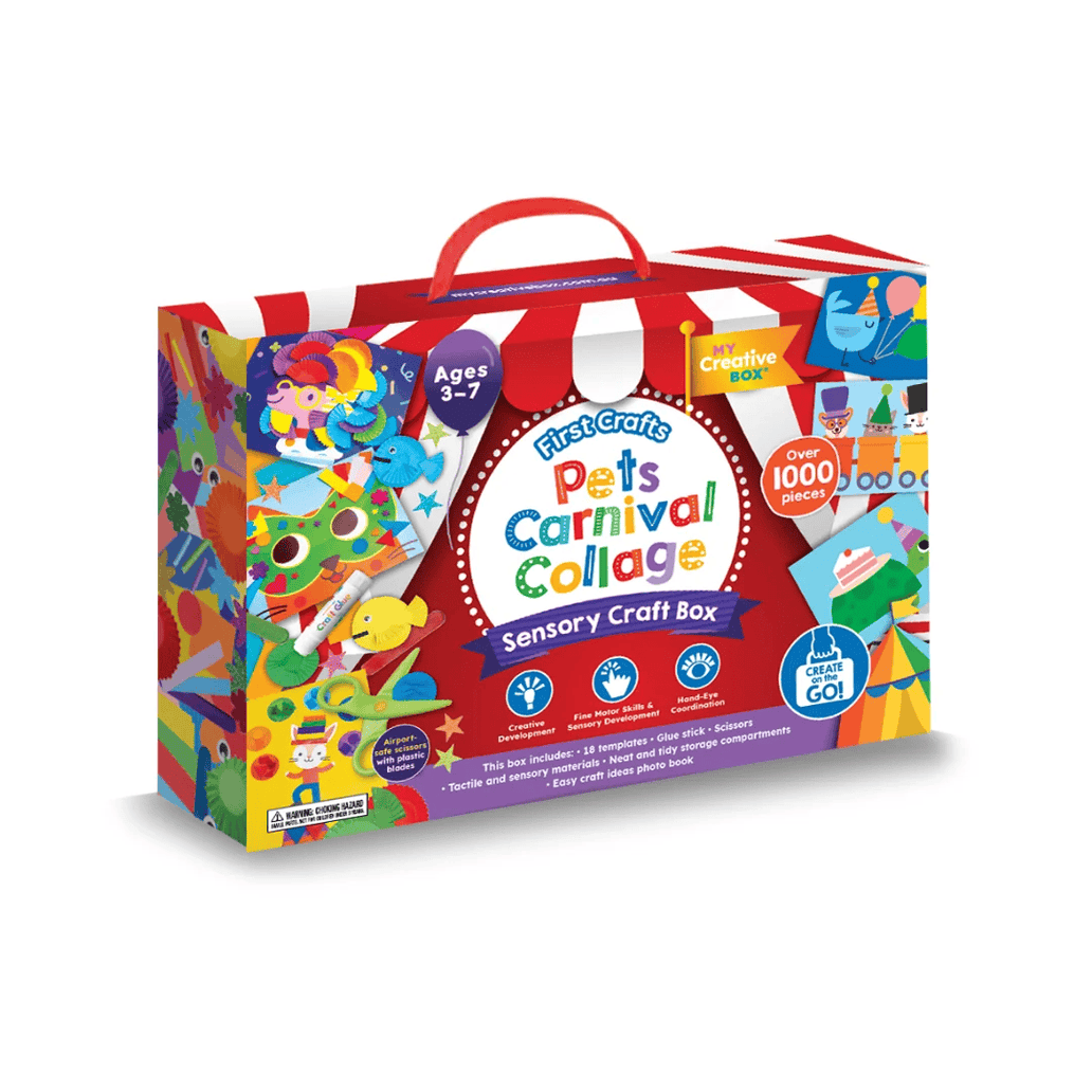 My Creative Box Pets Carnival Collage Sensory Activity Box