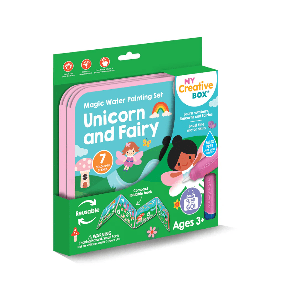 My Creative Box Unicorn and Fairy Magic Water Painting Set