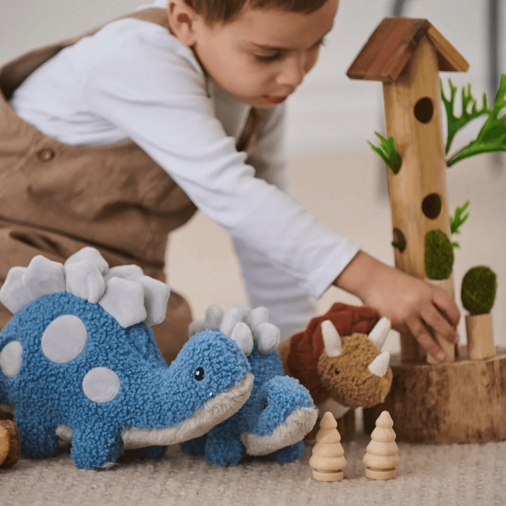 Nana Huchy Stu the Stegosaurus - Blue