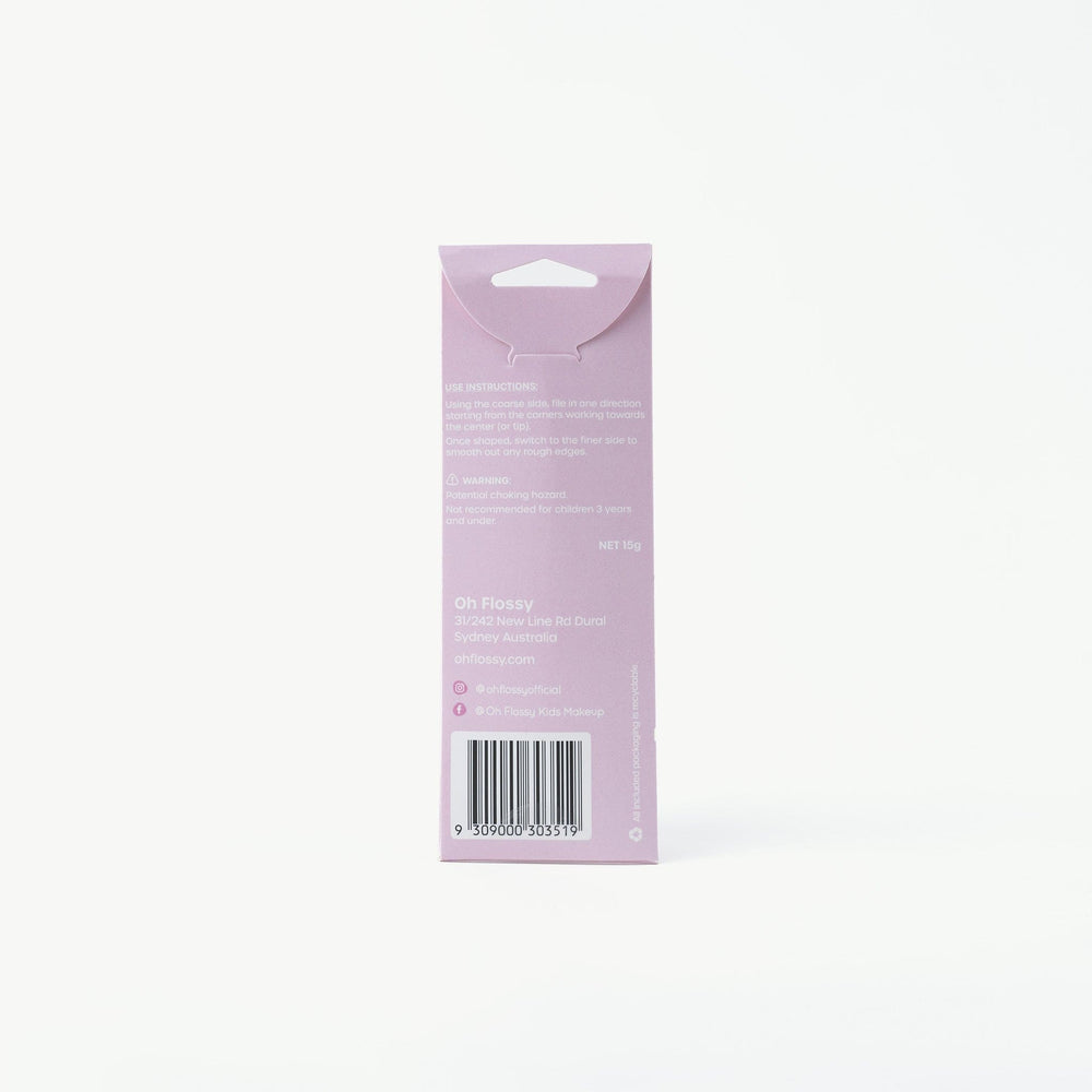 Oh Flossy Kids Nail Files - 2 Pack