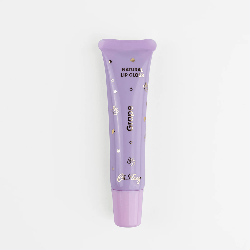 Oh Flossy Natural Lip Gloss Grape