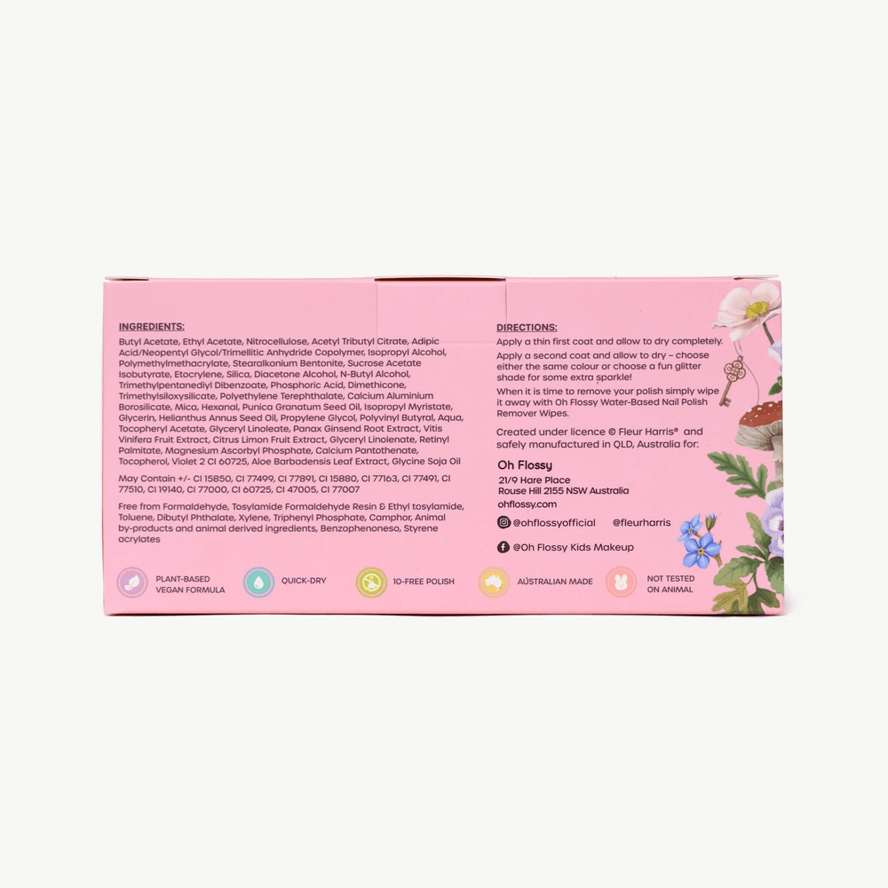 Oh Flossy X Fleur Harris  Garden of Dreams Collection Nail Polish Set