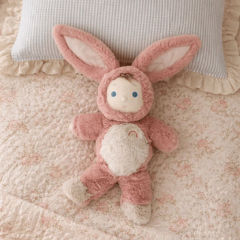 Olli Ella Cozy Day Dinkum - Bunny  Pinkie