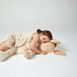 Olli Ella Giant Cozy Dinkum Bunny Moppet - Soft Beige -  FINAL SALE