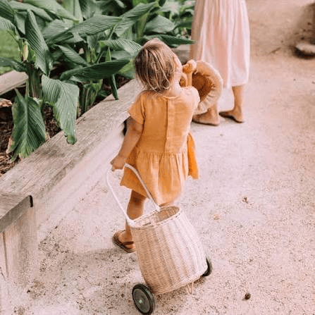 Olli Ella - Luggy Pull Along Basket