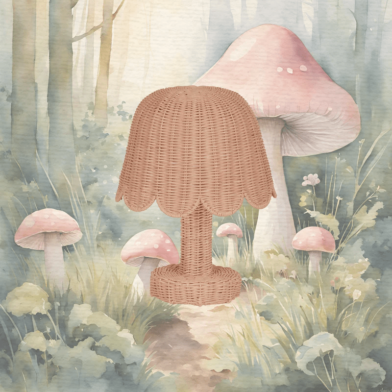 Olli Ella Petal Lamp Seashell Pink