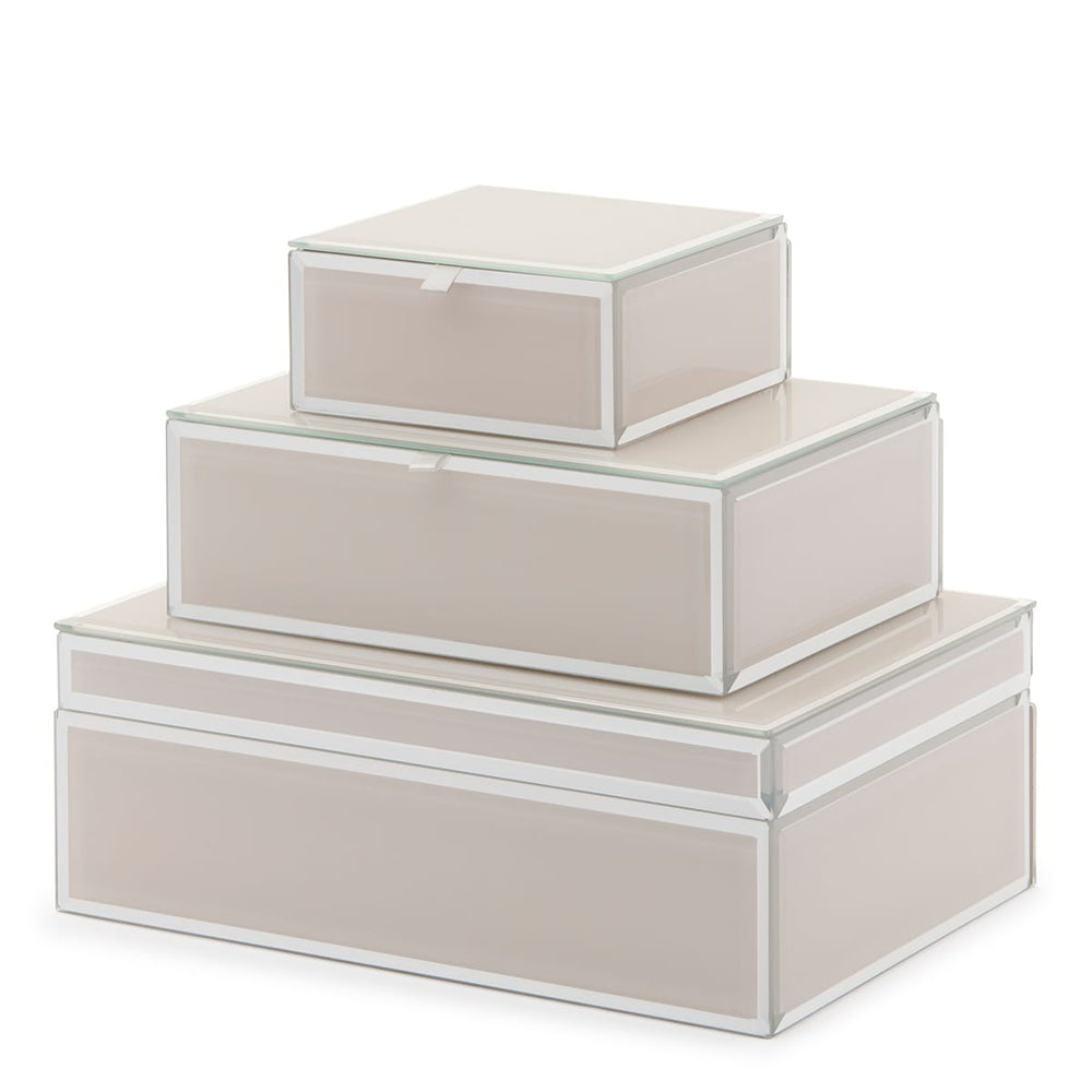 SARA Nude Medium Jewellery Box