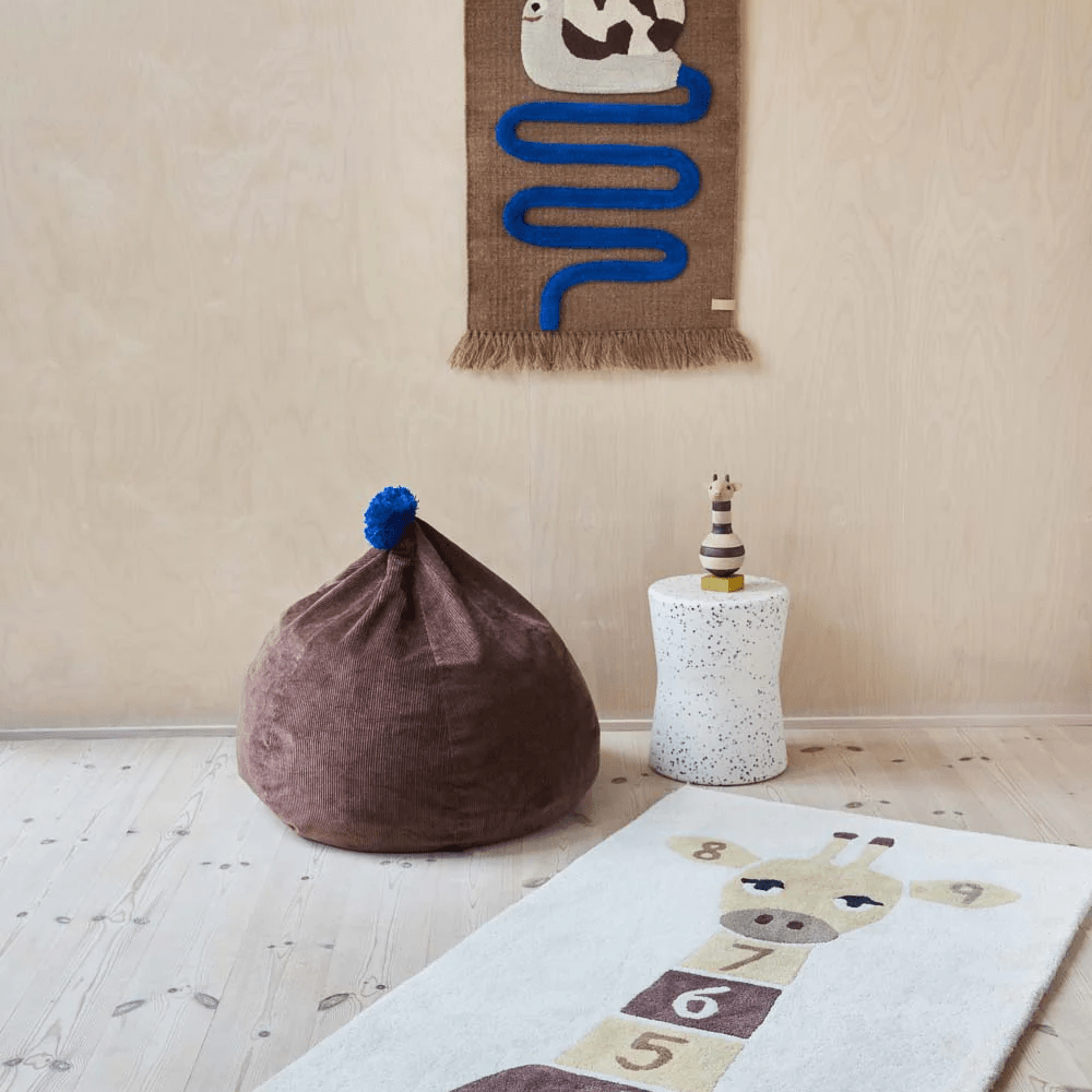OYOY Giraffe Hopscotch Rug