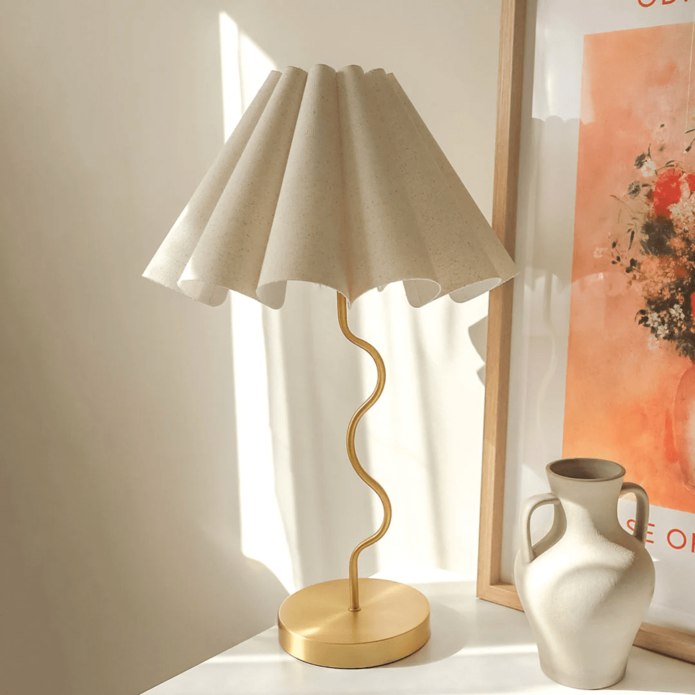 Paola And Joy Cora Table Lamp Neutral / Gold