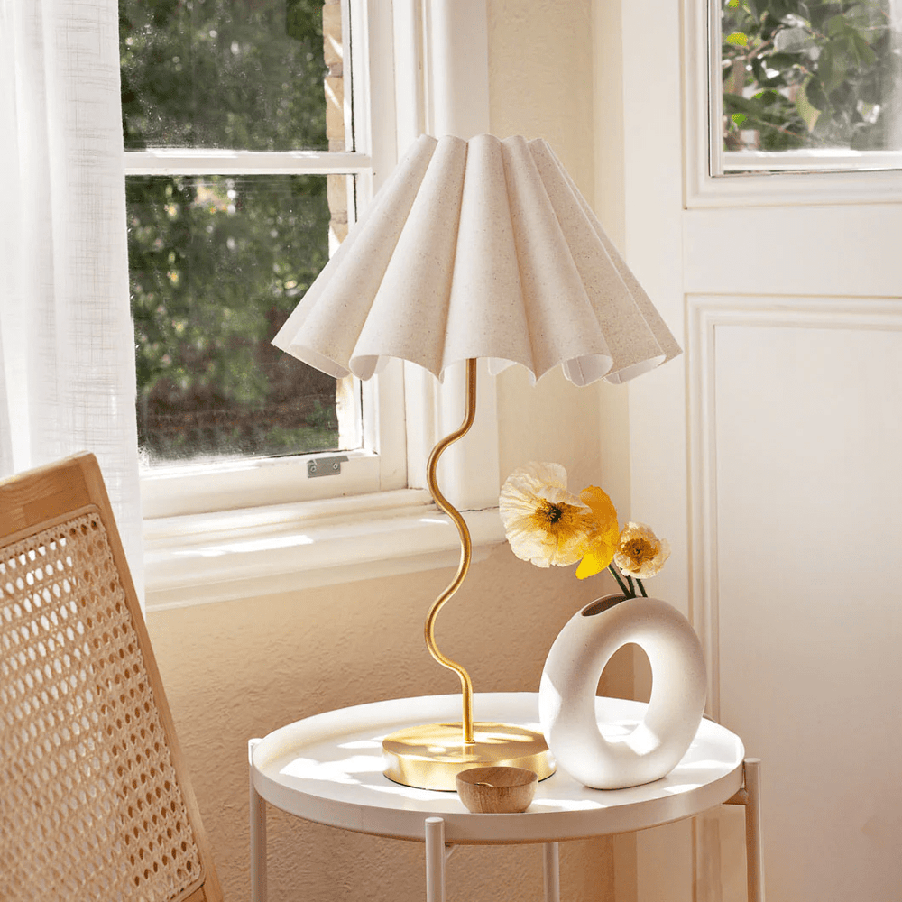 Paola And Joy Cora Table Lamp Neutral / Gold