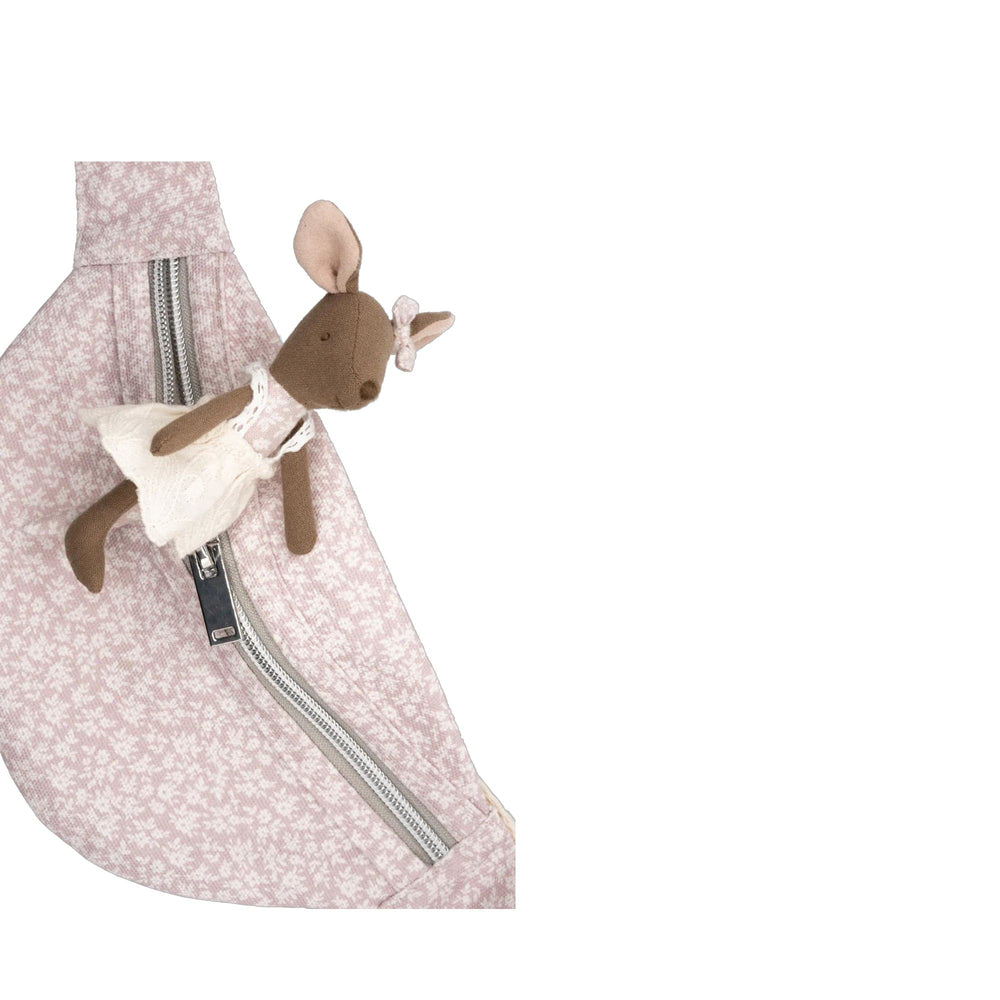 Rugaroo Pouch Bag Pink Floral