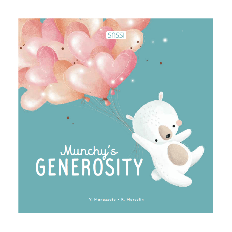 Sassi Board Book - Munchy's Generosity