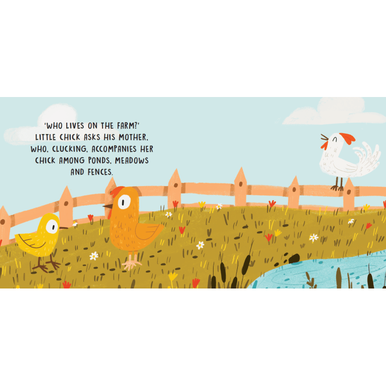 Sassi Board Book Sweet Sounds Stories - The Farm
