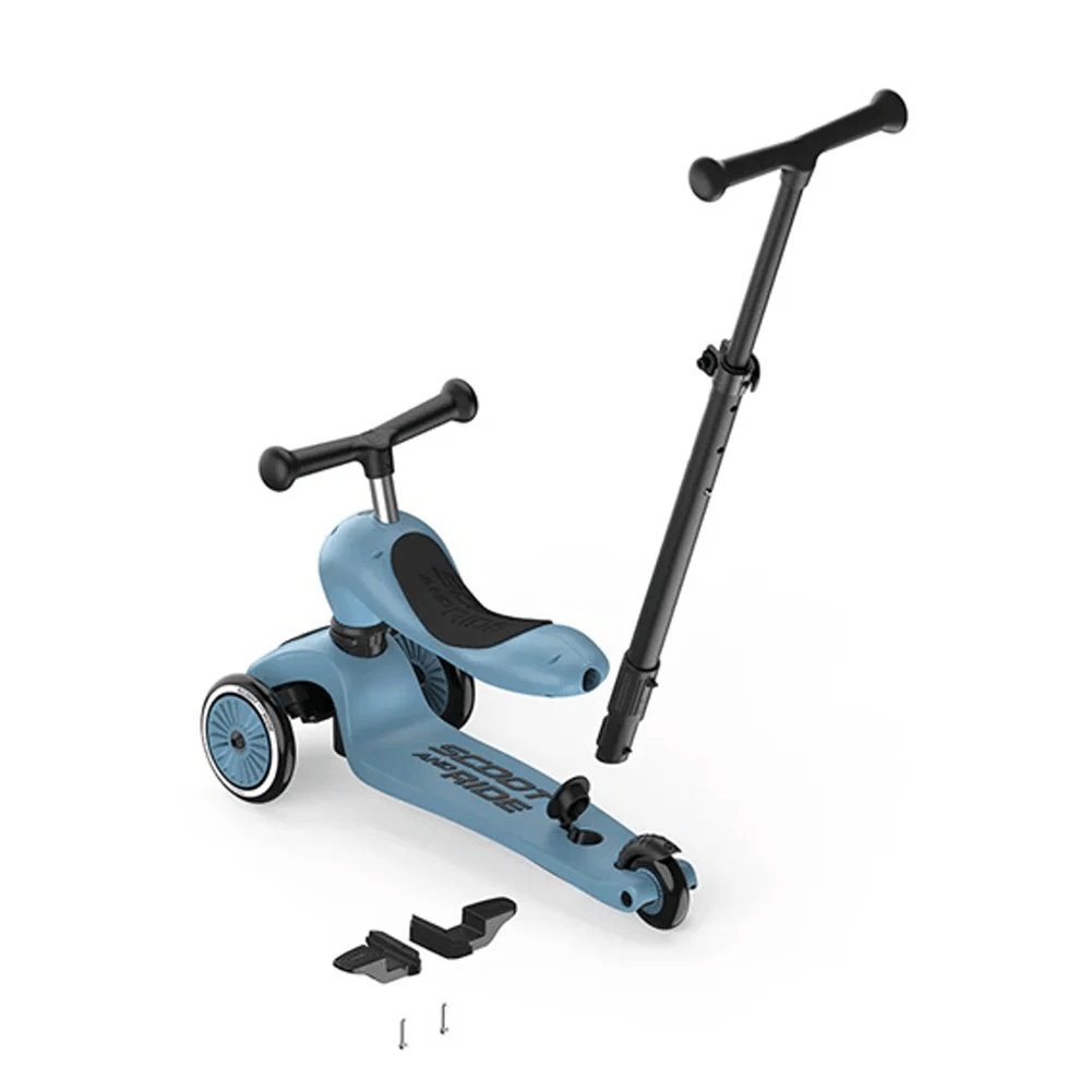 Scoot and Ride - Highway Kick 1 Push and Go Steel Blue