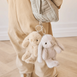 Snuggle Bunnies - Penelope Keyring Beige