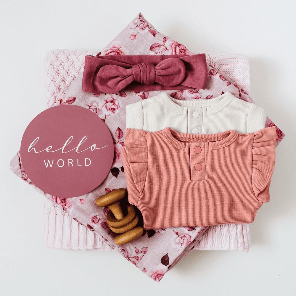 Snuggle Hunny Blossom Organic Muslin Wrap