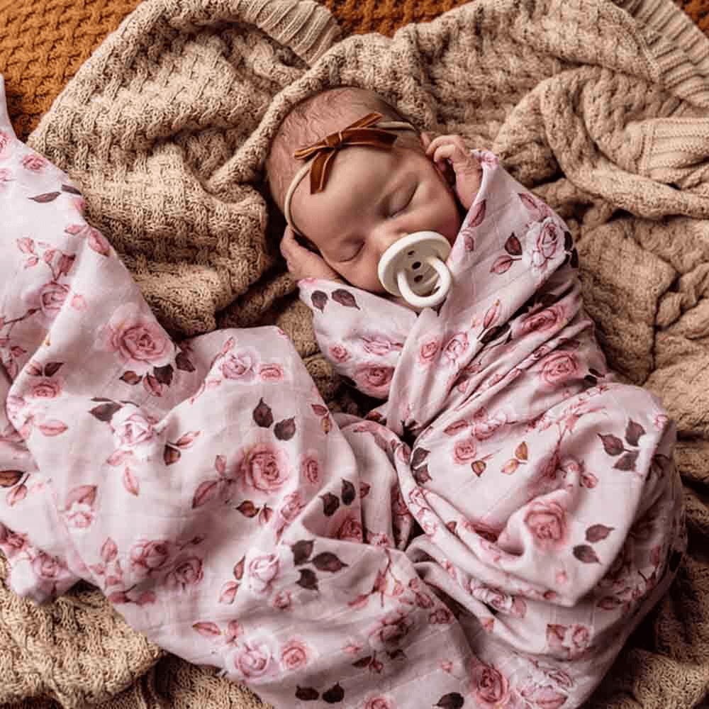 Buy Snuggle Hunny Blossom Organic Muslin Wrap HipKids Online
