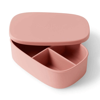 Snuggle Hunny Silicone Large Lunch Box Rose