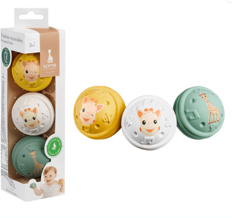 Sophie la Girafe 3 musical balls