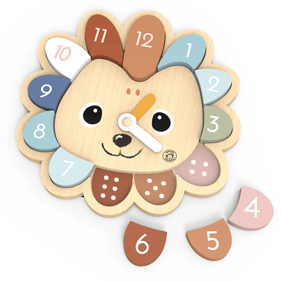 Speedy Monkey  Educational Clock - Hedgehog Game