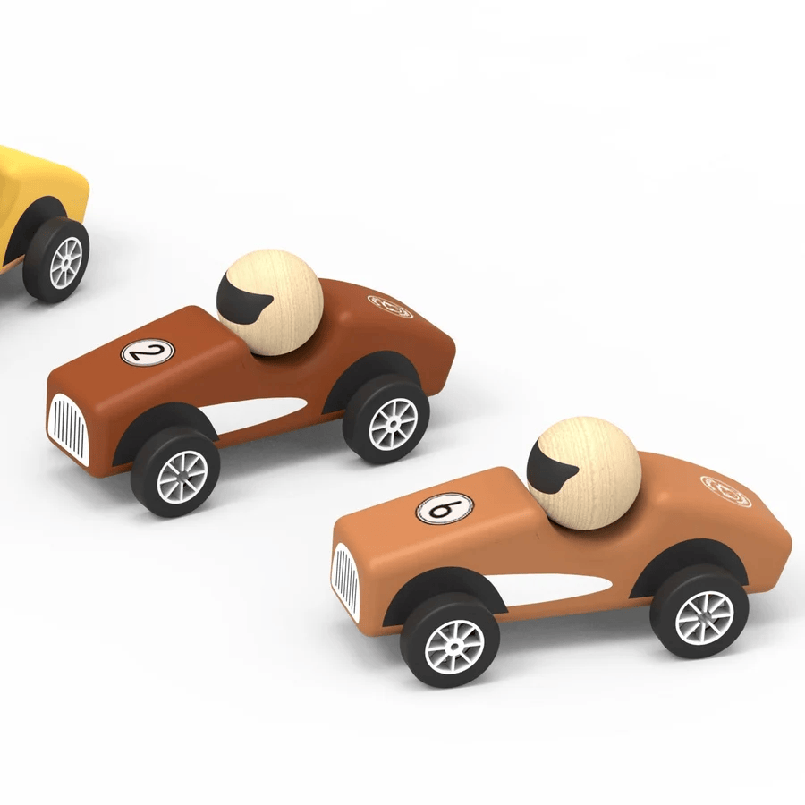 Speedy Monkey Pull Back Racing Cars