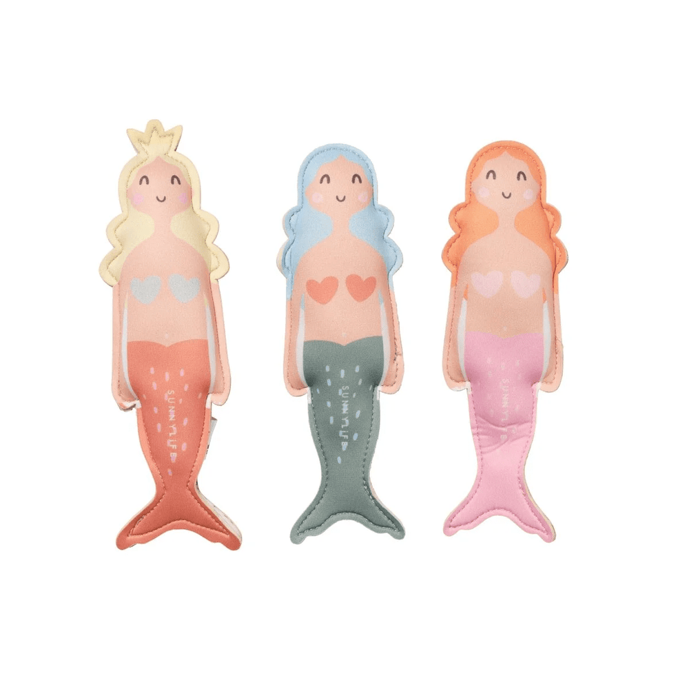 SUNNYLiFE Dive Buddies Melody the Mermaid Multi Set of 3