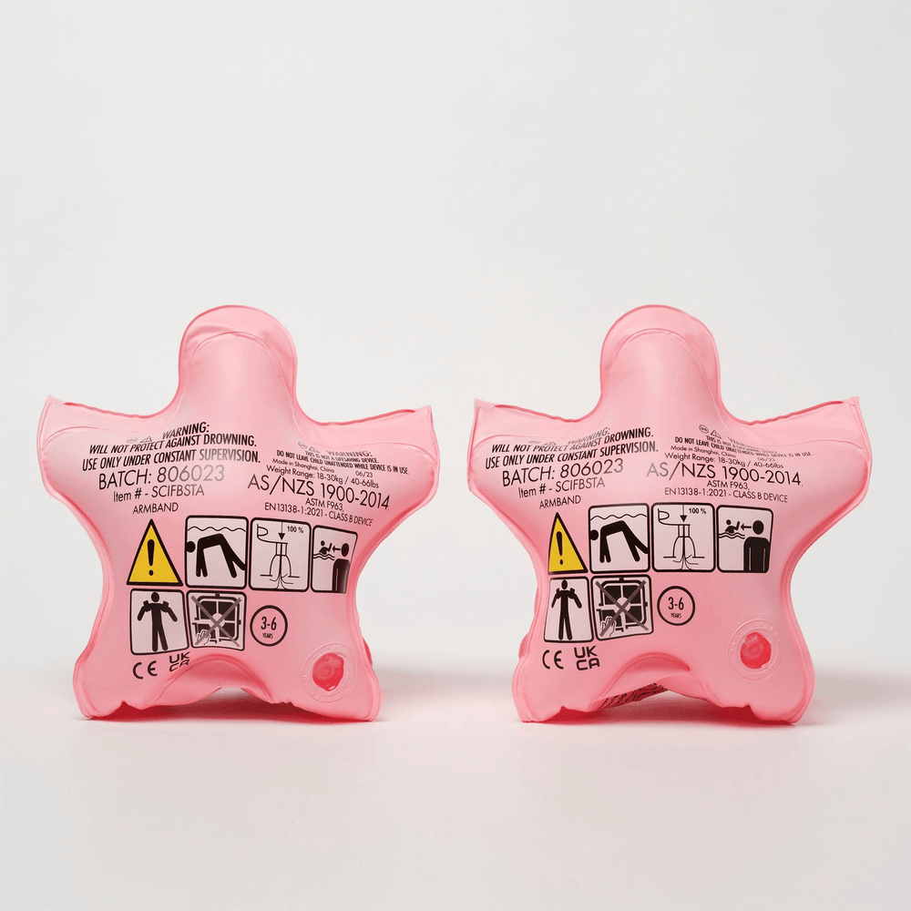 SUNNYLiFE Float Bands Strawberry