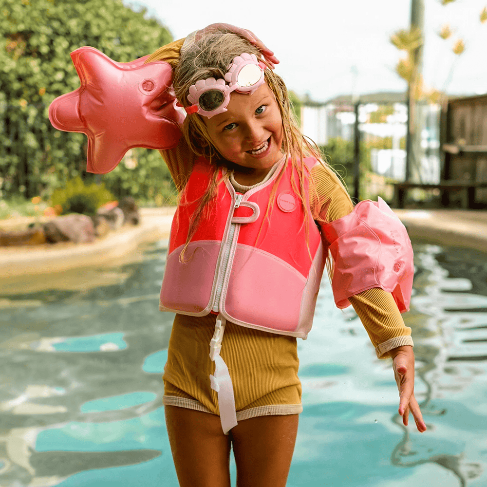 SUNNYLiFE Float Bands Strawberry