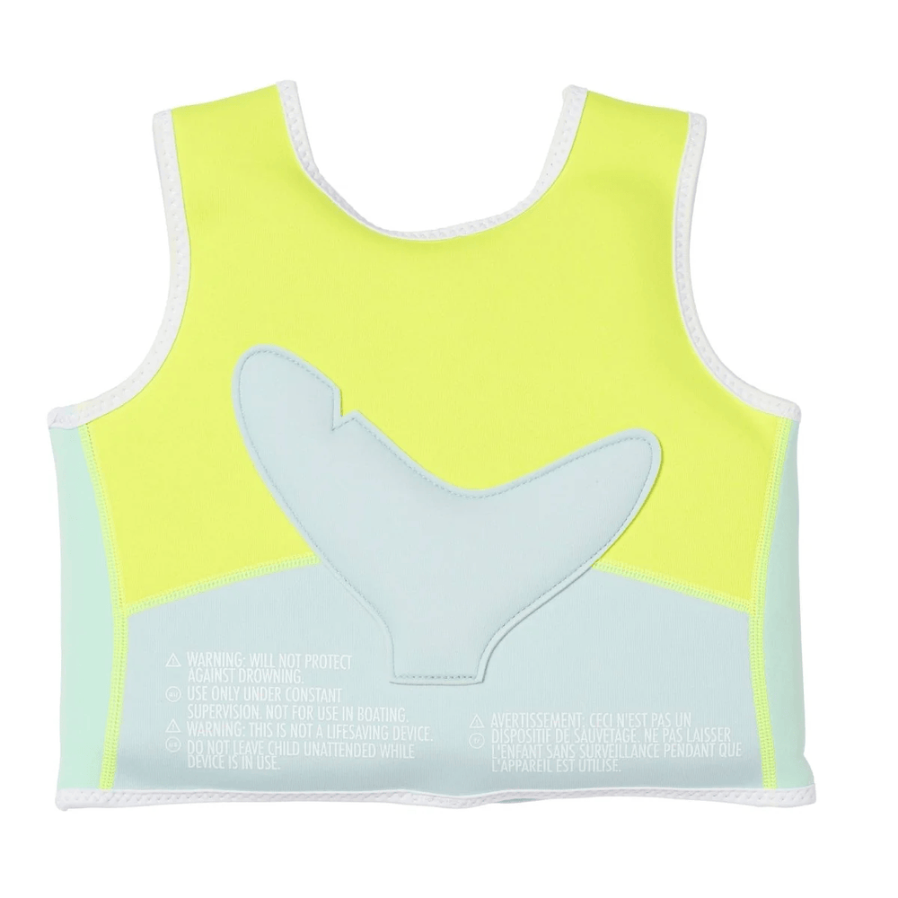 SUNNYLiFE Kids Swim Vest 1-2 Neon Yellow