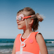 SUNNYLiFE Melody the Mermaid Mini Swim Goggles Neon Strawberry