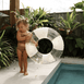 SUNNYLiFE Mini Tube Pool Ring Candy Stripe