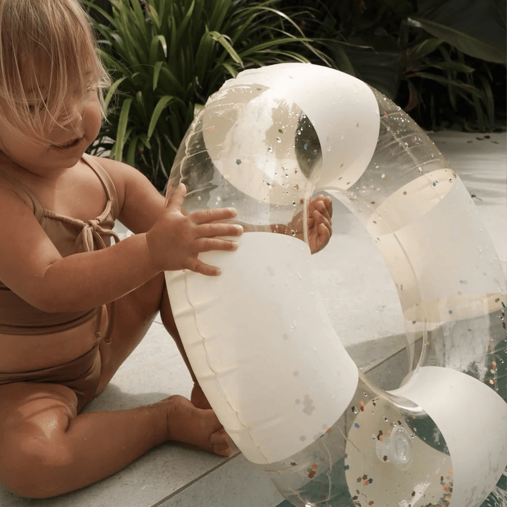 SUNNYLiFE Mini Tube Pool Ring Candy Stripe
