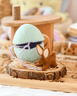 Tara Treasures Felt Surprise Egg with Brown Bunny Inside
