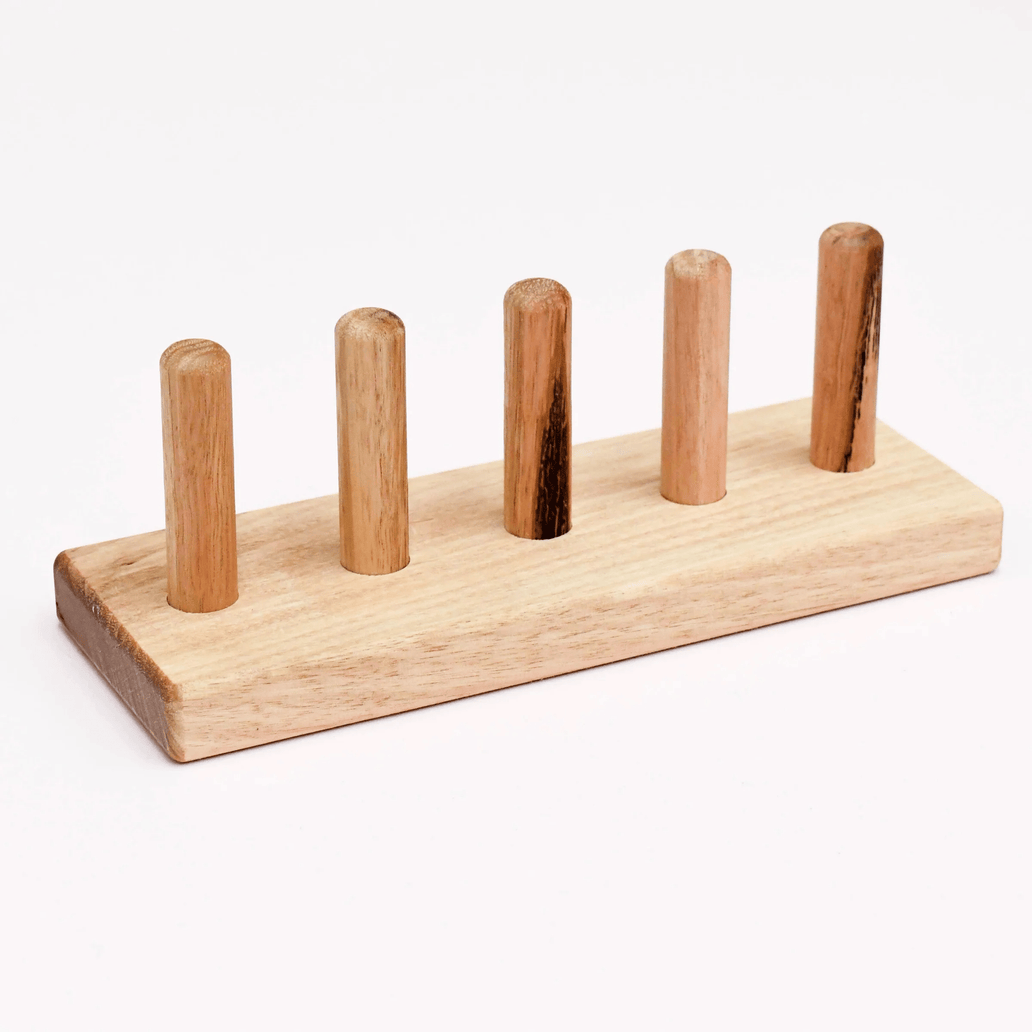 Tara Treasures Finger Puppet Stand 5 rods