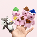 Tara Treasures The Three Little Pigs, Finger Puppet Set