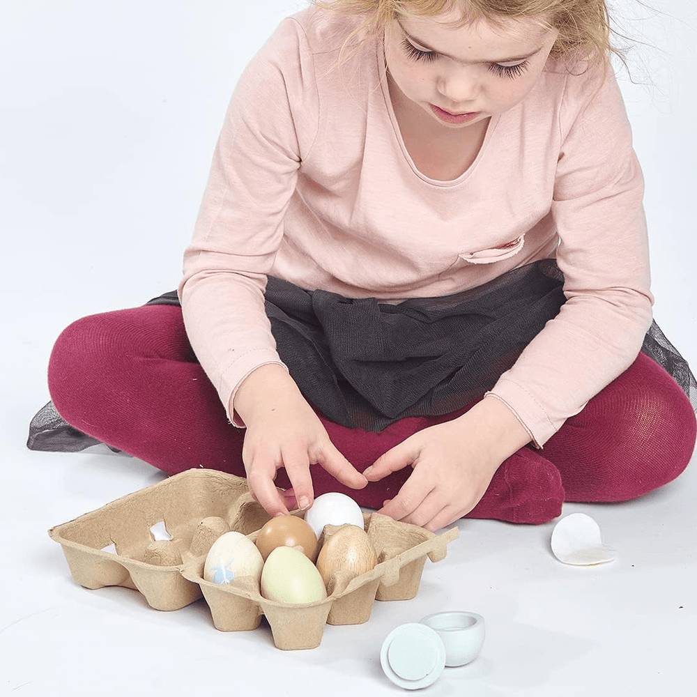 Tender Leaf Toys Wooden Eggs