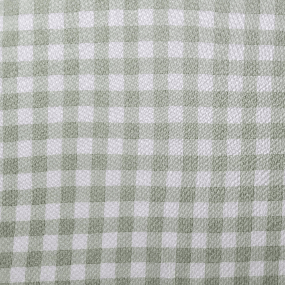 The Midnight Gang Sage Gingham Bed Wetting Mat