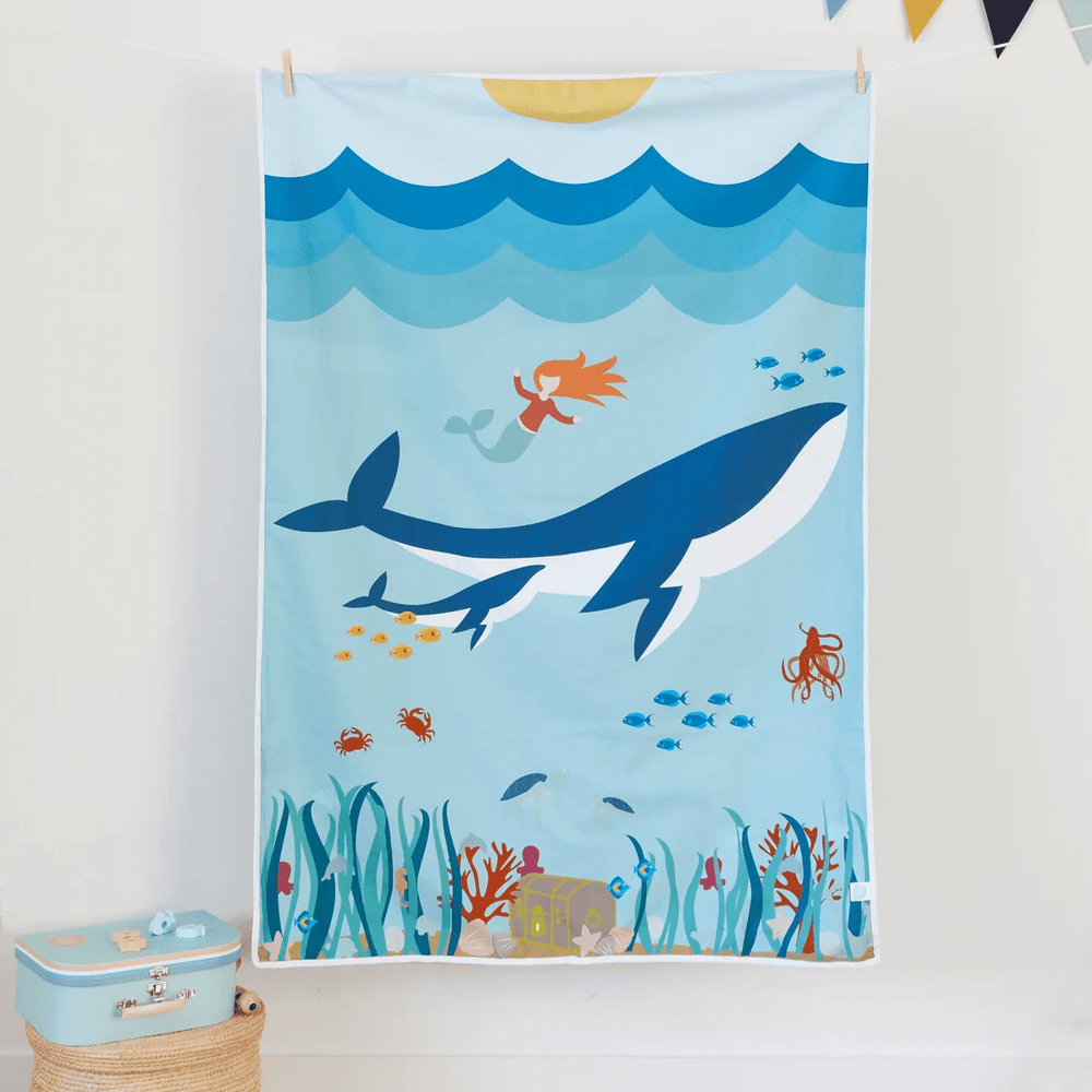 The Wonderful Little Suitcase Ocean Lover Playmat