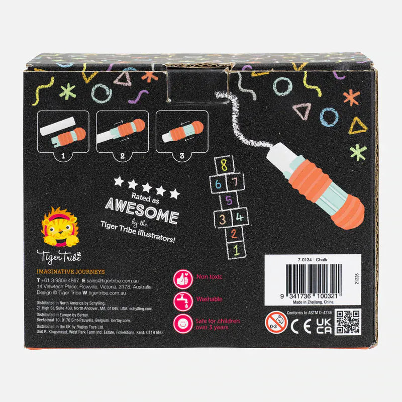 Tiger Tribe Chalk Stationery for Promotion