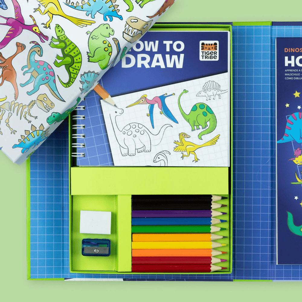 Tiger Tribe How to Draw - Dinosaurs