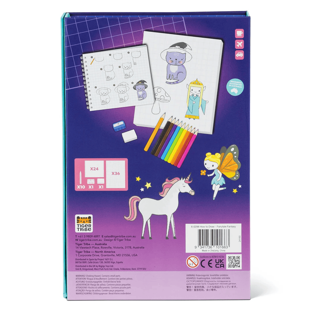 Tiger Tribe How to Draw - Fairytale Fantasy