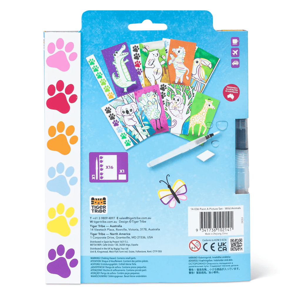 Tiger Tribe Paint a Picture - Wild Animals