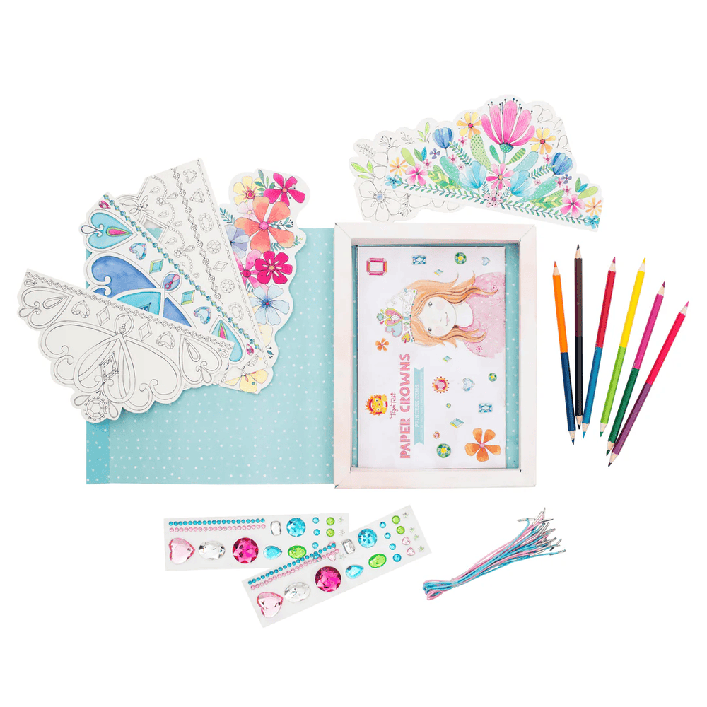 Tiger Tribe Paper Crowns-Princess Gems