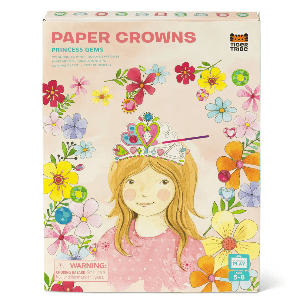 Tiger Tribe Paper Crowns-Princess Gems