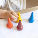 Tiger Tribe Stackable Crayons - Retro Rainbow