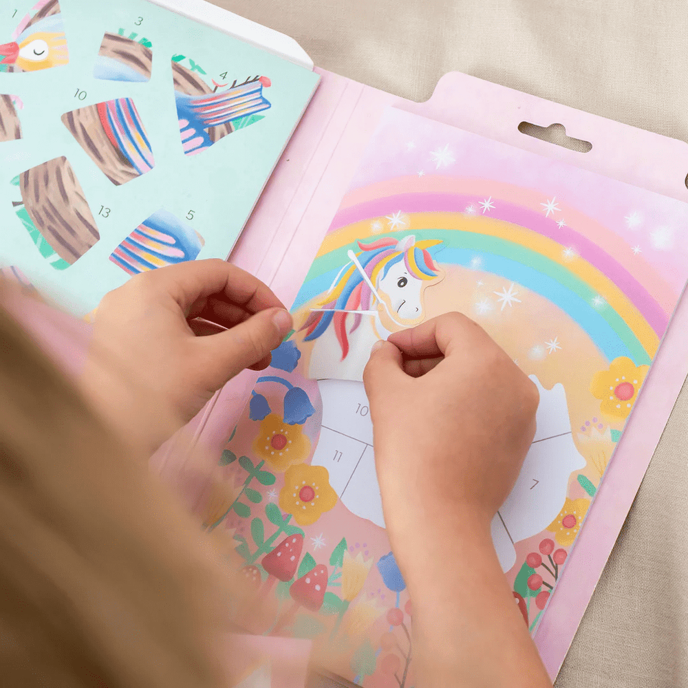 Tiger Tribe Sticker by Numbers - Magical Garden