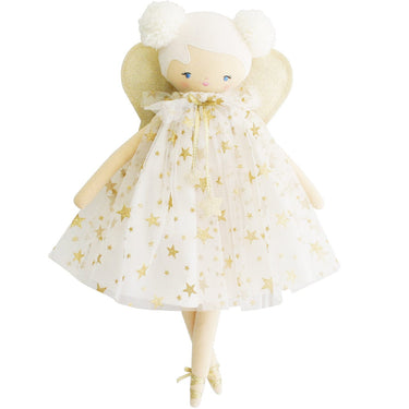 Alimrose Lily Fairy Doll Ivory Gold Star 48cm