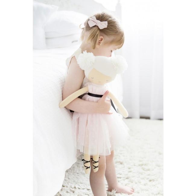 Alimrose Scarlett Pom Pom Doll 48cm Pink
