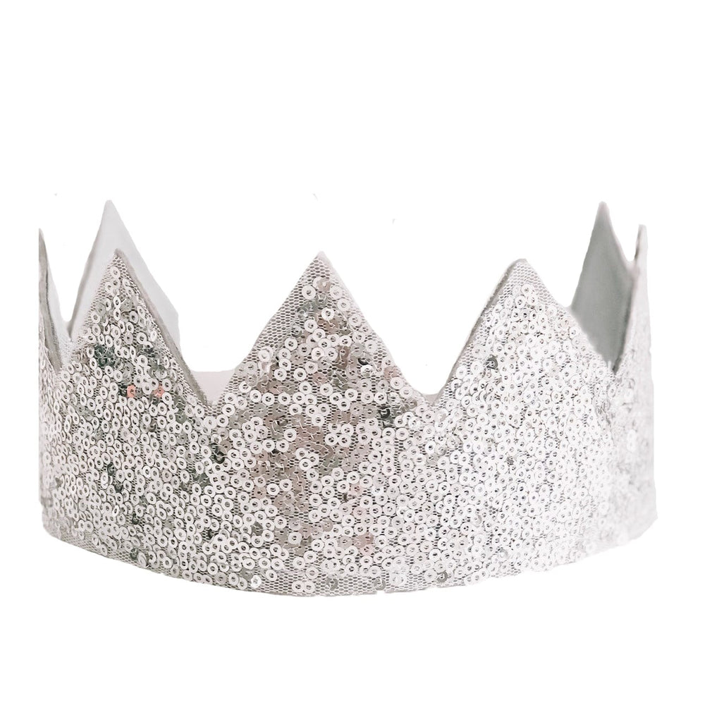 Alimrose Sequin Crown Silver